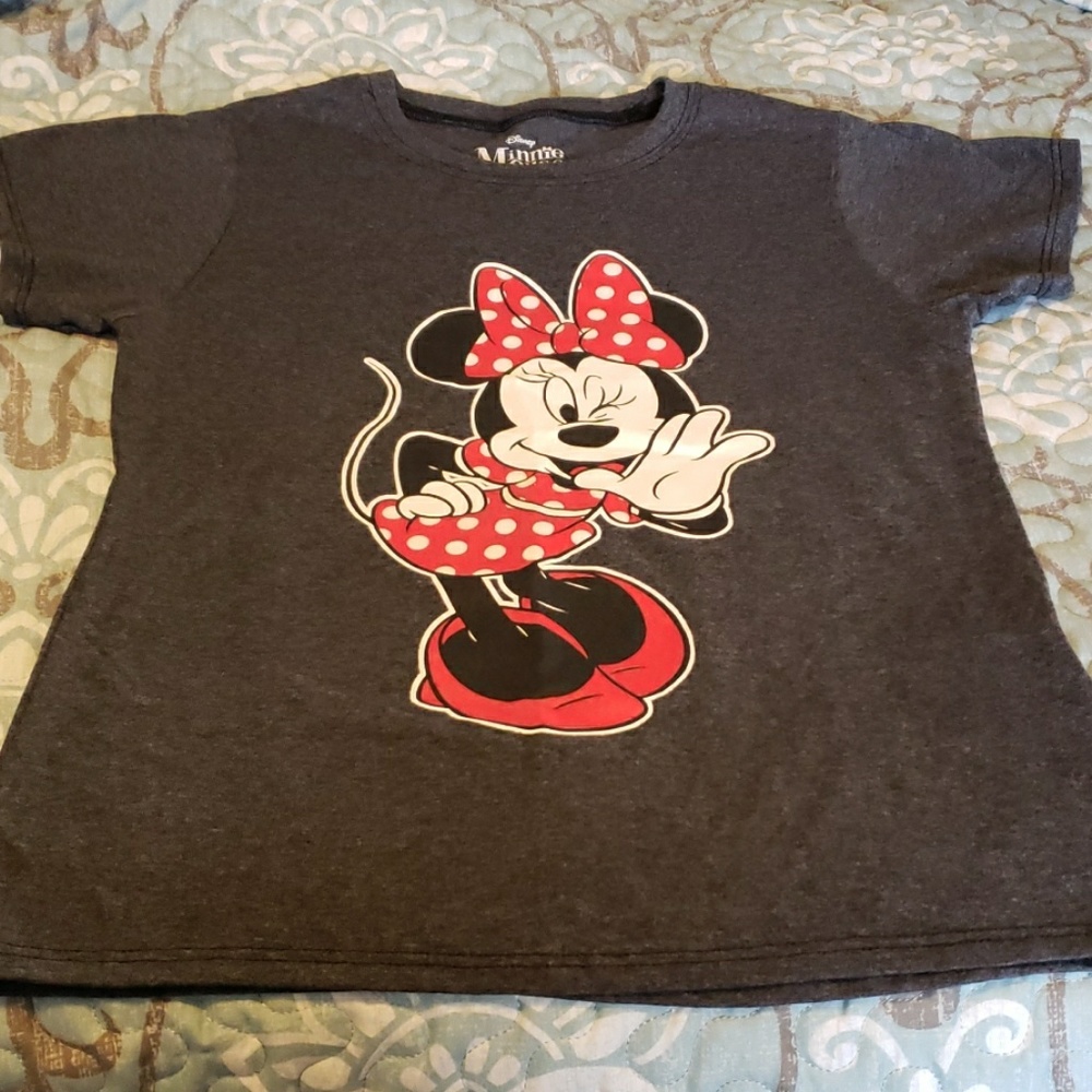 NWOT Girls Short Sleeve Minnie Mouse Tshirt